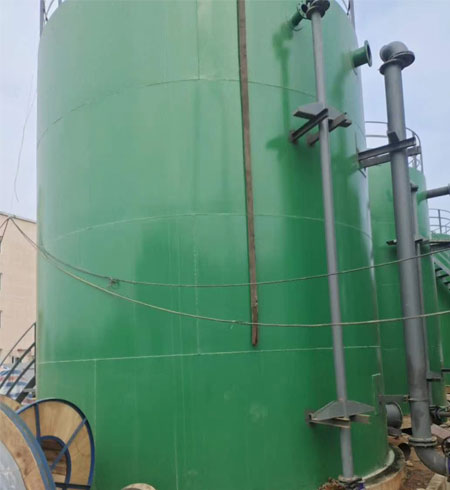 電廠(chǎng)除鹽水箱防腐層聚脲涂料防腐(圖2) 電廠(chǎng)除鹽水箱防腐層聚脲涂料防腐